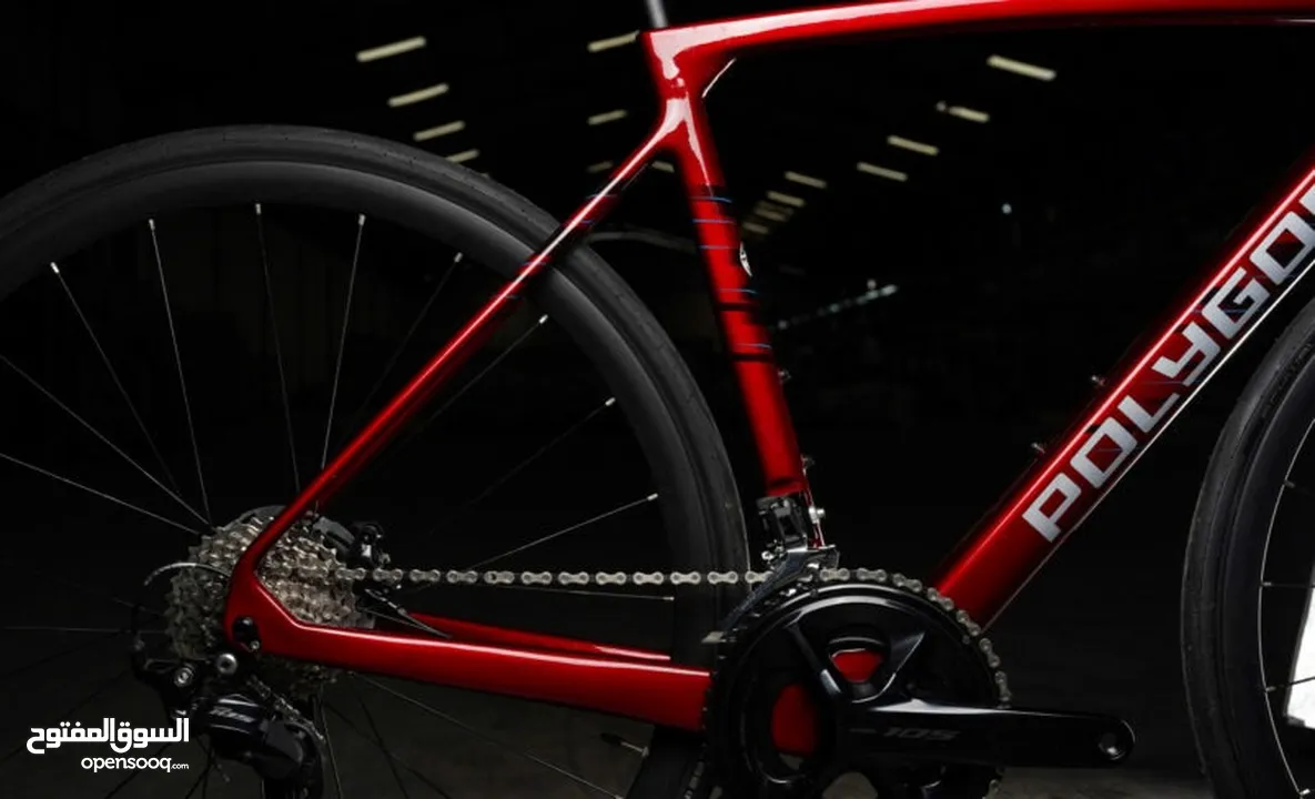 POLYGON Strattos S7D Bike (RED)دراجة بوليجون ستراتوس ديسك بريك لون أحمر
