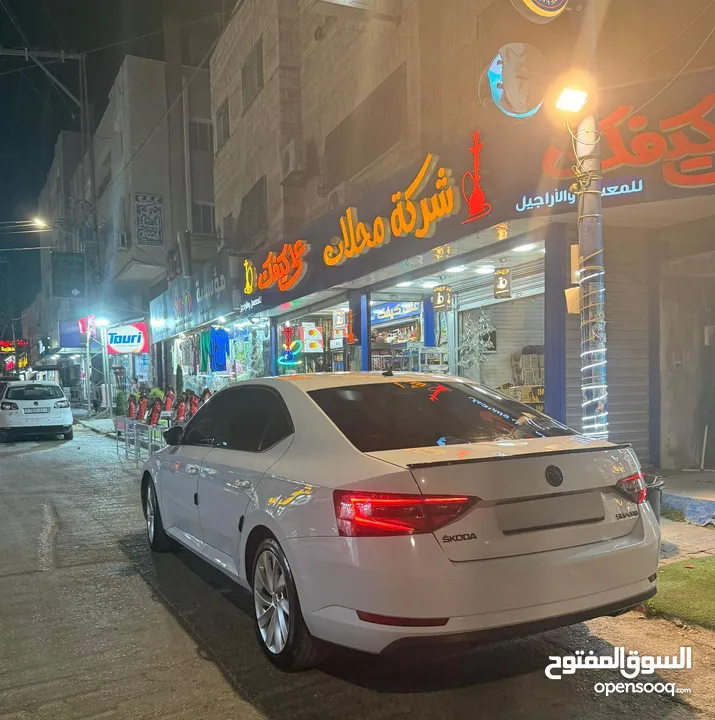 سكودا سوبير بانوراما فل الفل 2017 ترخيص 2016 ماطور 2000 ديزل 190 حصان اوتماتيك السيارة دهان شركة