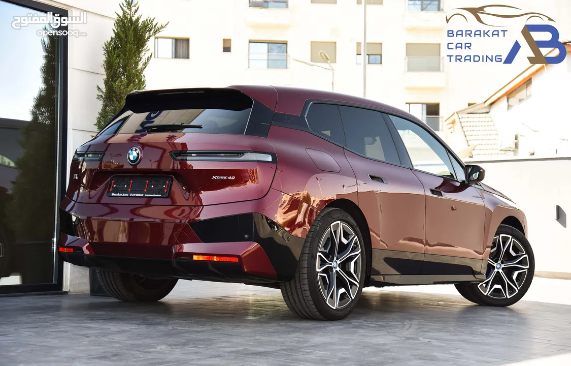 بي ام دبليو iX كهربائية بالكامل وارد وكفالة وكالة 2023 BMW iX xDrive40