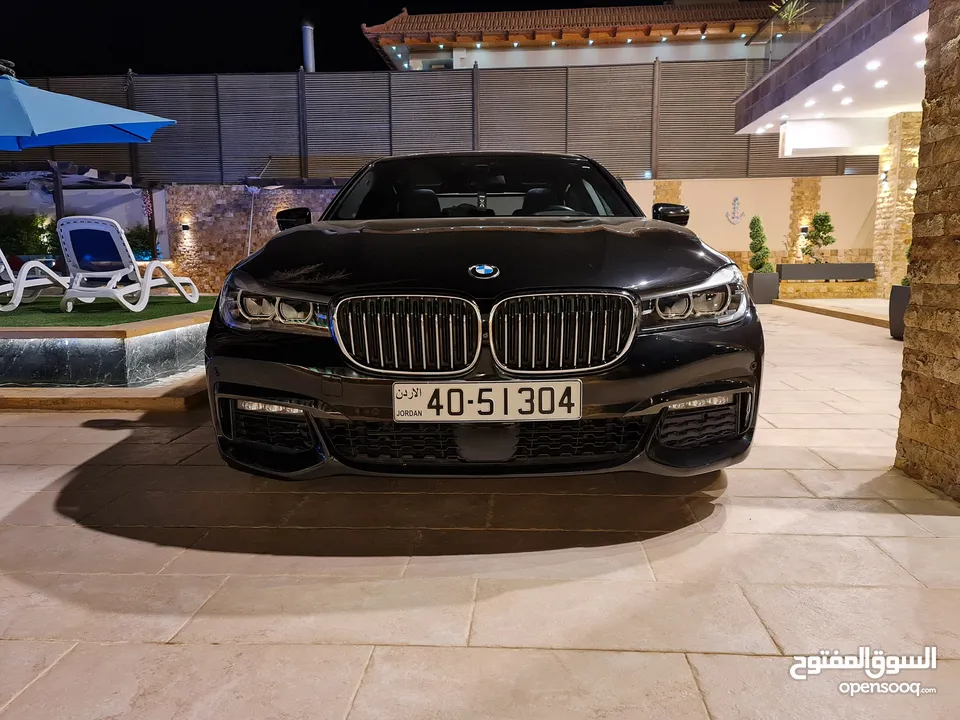 سيارة BMW 740 موديل 2017 مواصفات خاصه فل كامل اعلى مواصفات