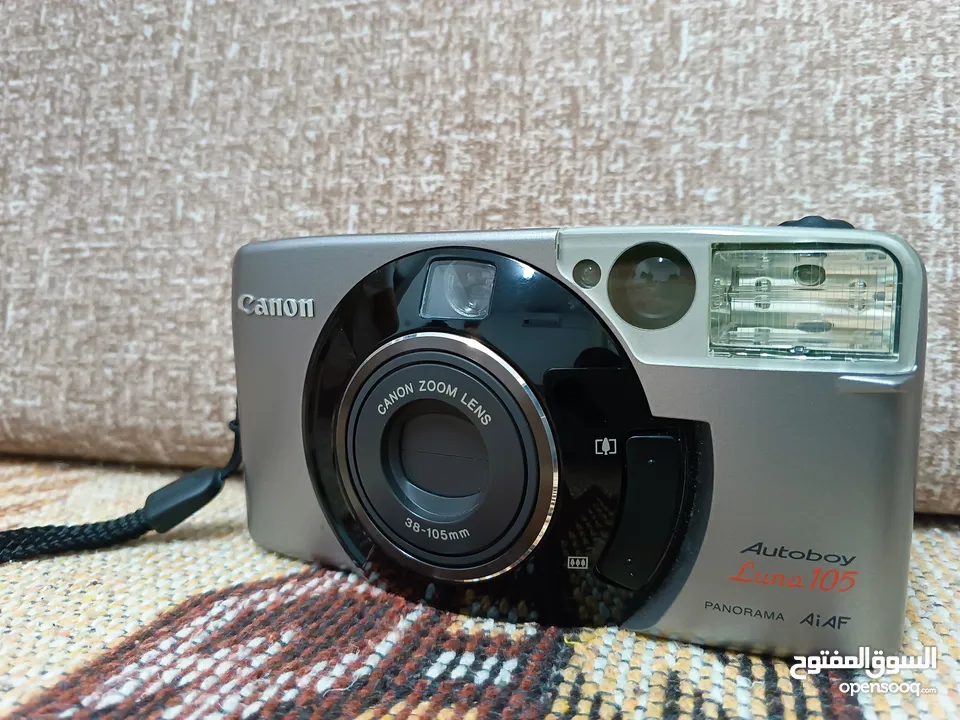 كاميرا canon Autoboy Luna 105 مستعمل بحالة ممتازة شبه جديد السعر قابل للتفاوض
