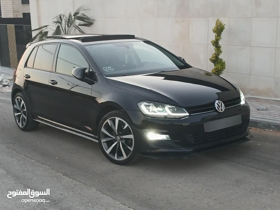 جولف فل كامل اضافات طلاء الشركة المنتجة محرك1400تربو اتوماتيك عداد 100الف فقططططط