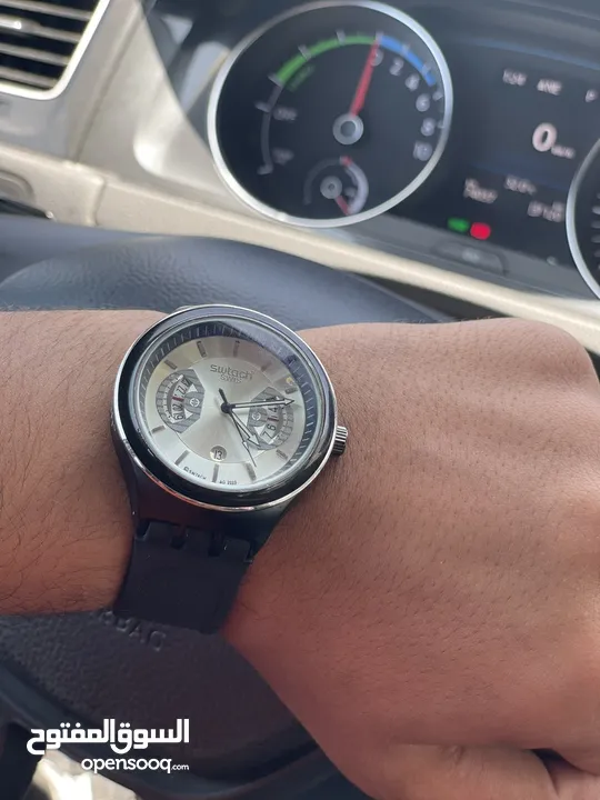 ساعة طبق الاصل سواتش جودة ممتازة swatch irony omar 1956 2025/worldwide shipping