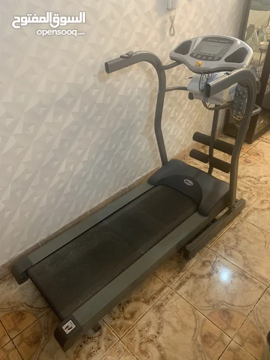 1. Treadmill (Wansa) 2.  Body Shape Vibration Belt Massager Machine