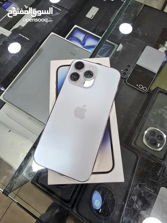 iPhone 14 pro max 256GB بحالة ممتازة بسعر مميز