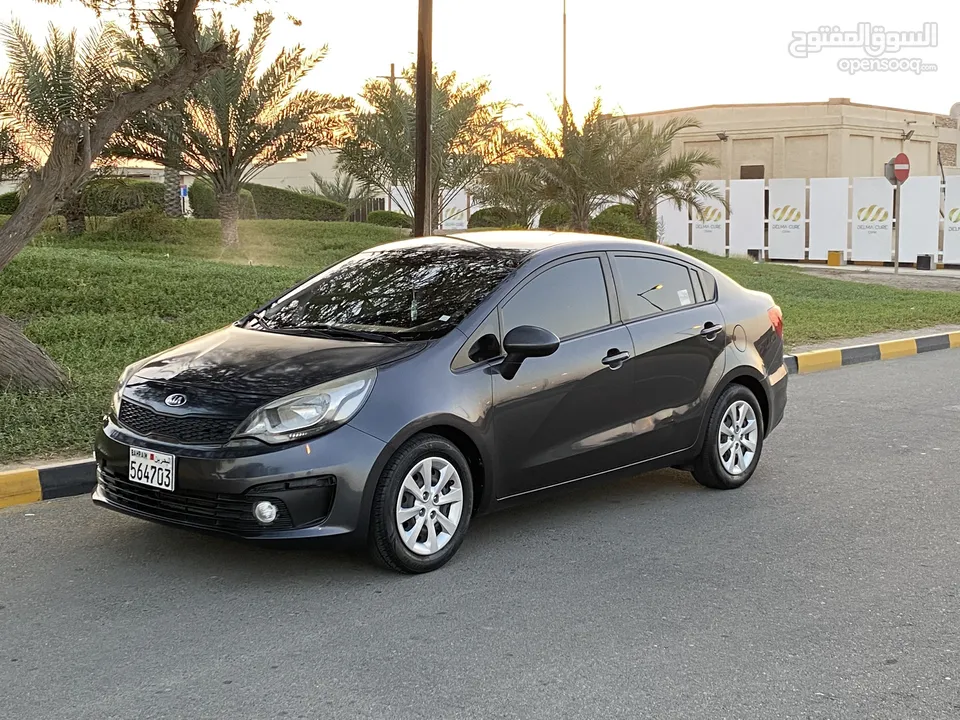 Kia Rio 2016 - 70K KM only - 2nd owner - Original Paint - Pass & insr Feb 25 - 2650 bd negotiable