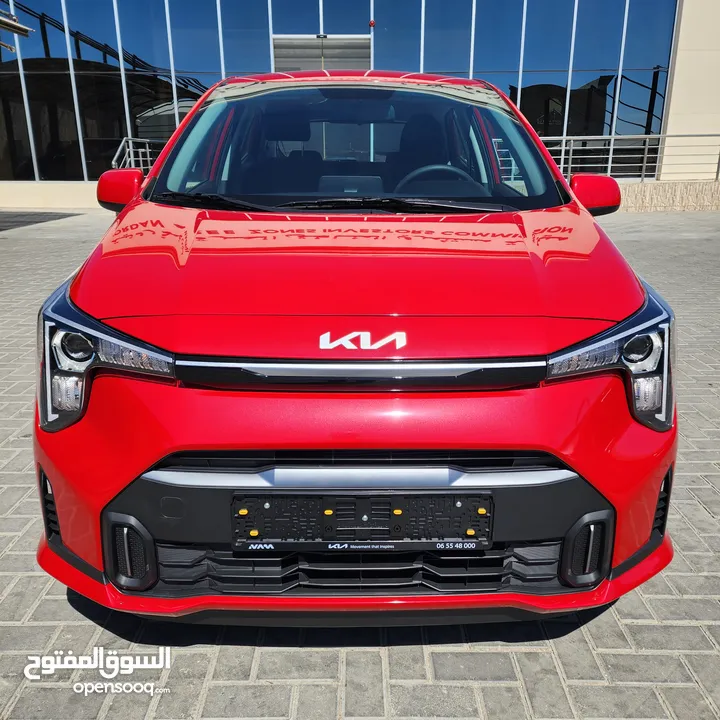 Kia Picanto 2024 الجديده كلياً- كفالة الوكيل الرسمي 5 سنوات وعقد صيانة 30,000 كم زيوت وفلاتر