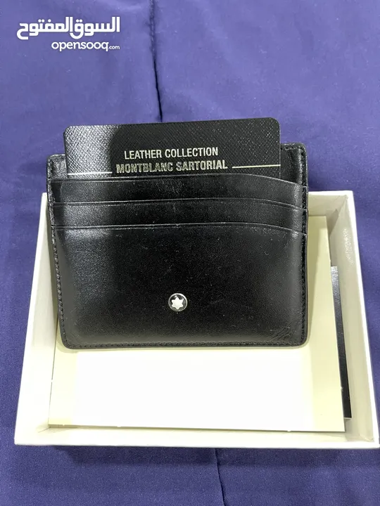 محفظة مونت بلانك montblanc wallet / cardholder