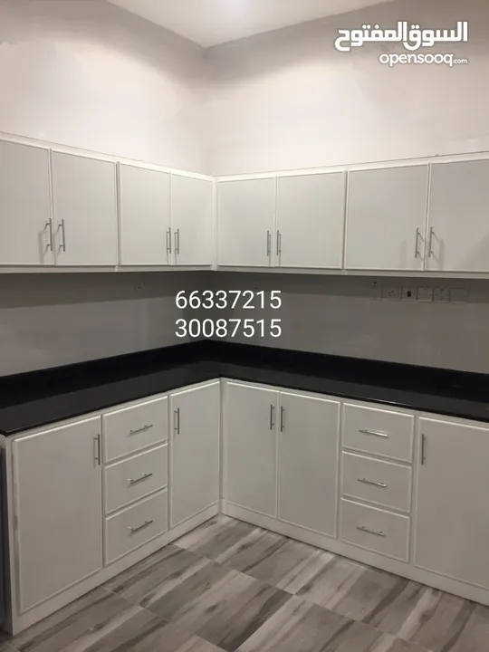 aluminium kitchen cabinet new making and sale