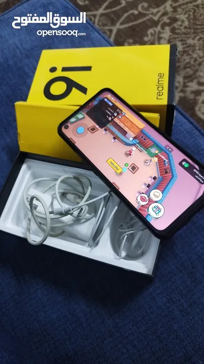 ريلمي 9i ولا خدش رام 12 الذاكرة 128 معالج سناب دراجون 680 بسعر حرق