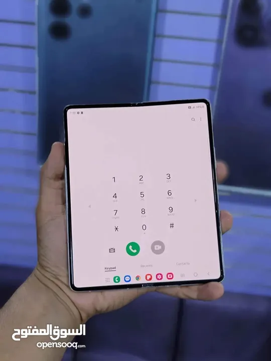 عرطة شرخ خفيف samsung fold