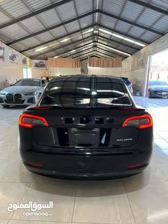 تسلا مودل 3 لونغ رينج بلاك فل الفل B+