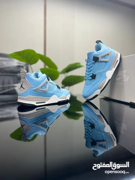 Jordan 4  الجديد الحصري  طبي  الراحة والمتعة كوالتي  ألوان مميزه   امشي براحتك 45-40 اجعل يومك كله ح