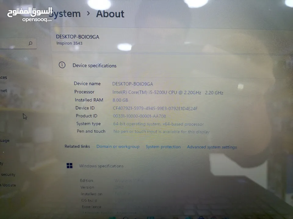 سعر حررررق لاب توب ديل i5-5