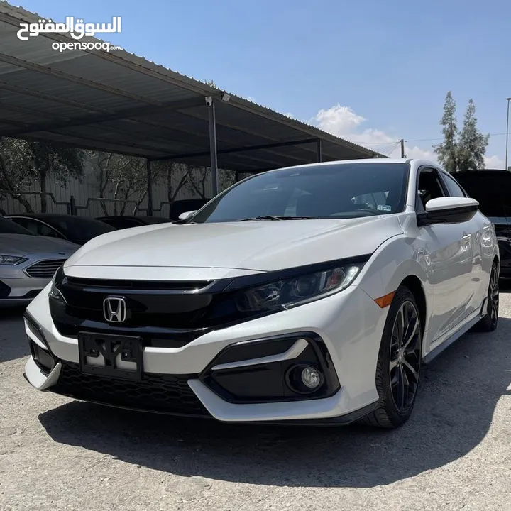 Honda civic sport 2020 turbo 1.5  هوندا سيفيك سبورت 2020 1500 تيربو