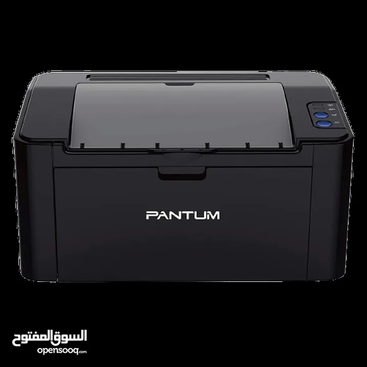 طابعة ليزر اسود ويرلس شبه جديدة حبر 99%  ...