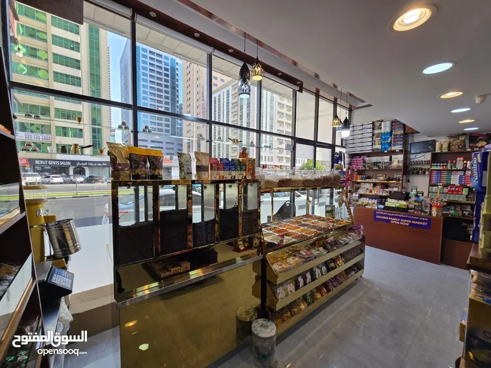 سوبر ماركت جاهز للبيع بسبب السفر