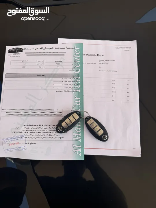 نيسان سلفي كهرباء بالكامل  فحص كامل 2019 لون اسود