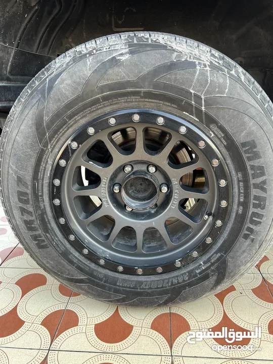 Method rim used on nissan patrol vtc