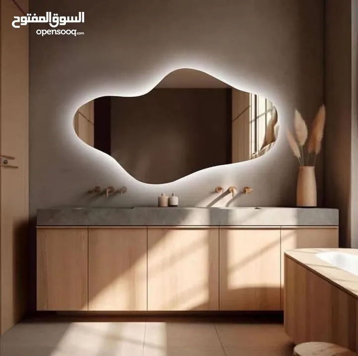تفصيل جميع انواع مرايا والزجاج العادي والسيكوريت