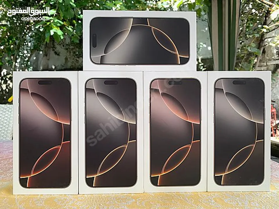 iPhone 16 pro  جديد كفالة الوكيل الرسمي في الأردن (128GB/256GB)