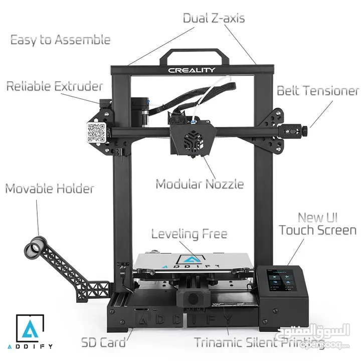 طابعة ثلاثية الابعاد Creality 3d printer CR-6 SE