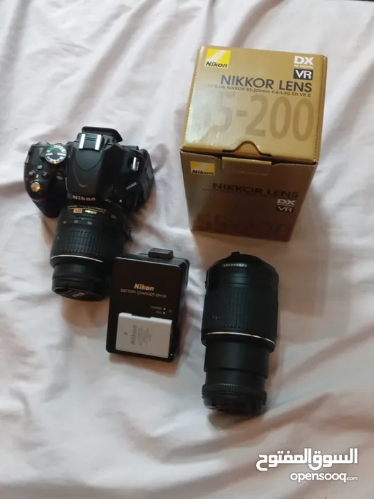 كاميرا نيكون d5100 اجي معها عدسة 2 بحاله ممتازه للبيع