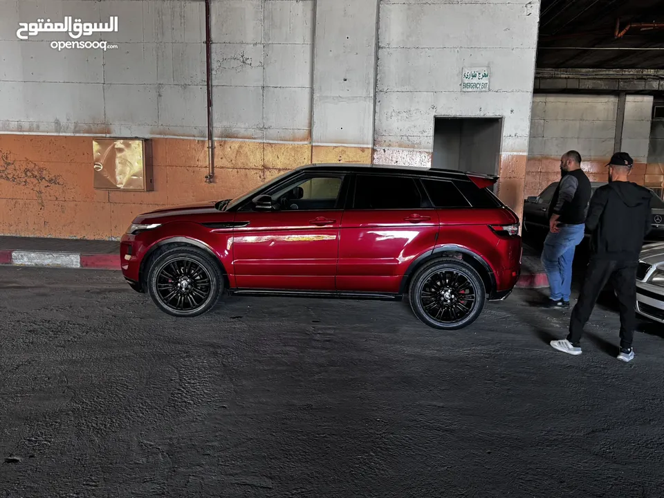 رينج روفر ايفوك نبيذي للبيع كاش او نص نص