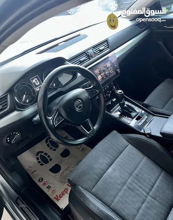 سعر حررقSkoda SuperB 2019 ديزل Full ترخيص وتأمين سنة فحص نخب