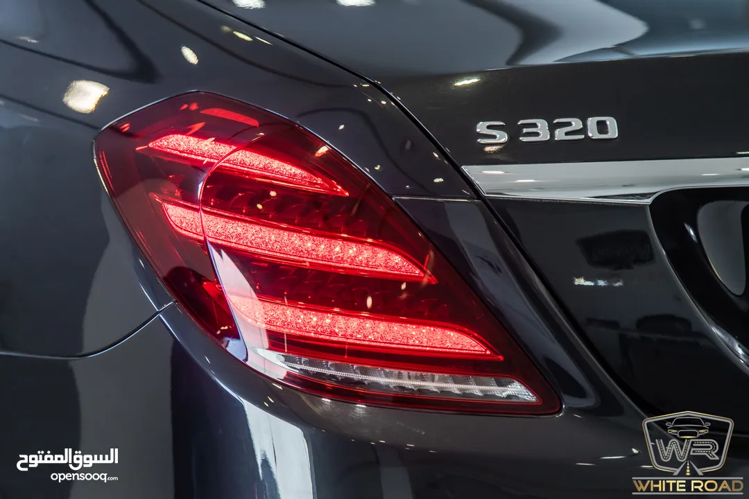 Mercedes S320 2018 Amg kit   السيارة وارد الشركة و قطعت مسافة 40,000 كيلو متر فقط