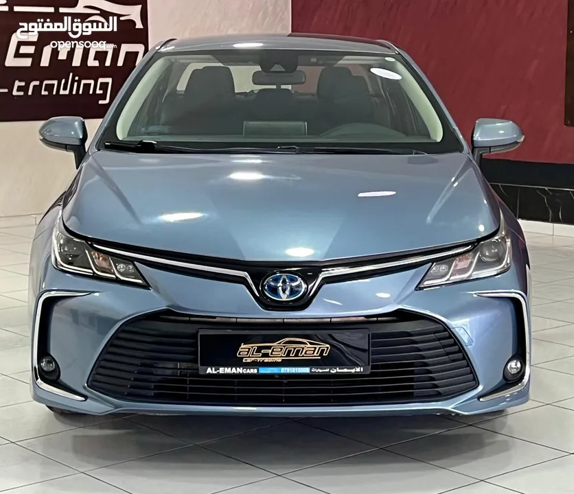 Toyota Corolla Hybrid 2020 بحالة الوكالة وارد اوروبي