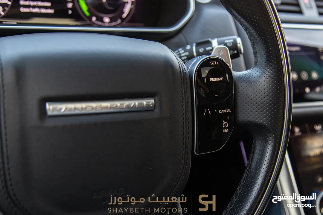 Range Rover Sport P400e Hse 2021 Black package     يمكن التمويل