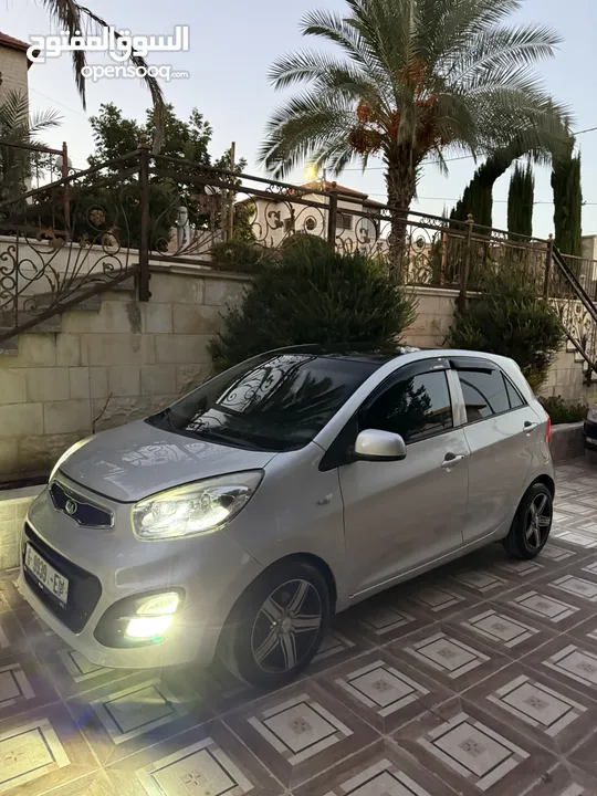 فقط 32 الف كاش كيا مورننغ 2011 ماطور 1250 اتوماتيك فل اضافات ترخيص تامين شامل سيارة مميزة جدا ونادرة