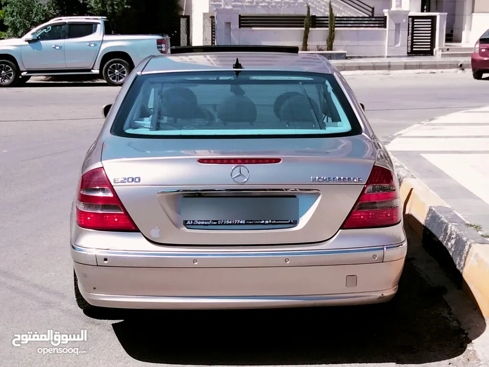 مرسيدس E200 كمبروسر 2005 افنجارد فل كامل فحص كامل بحالة الوكالة