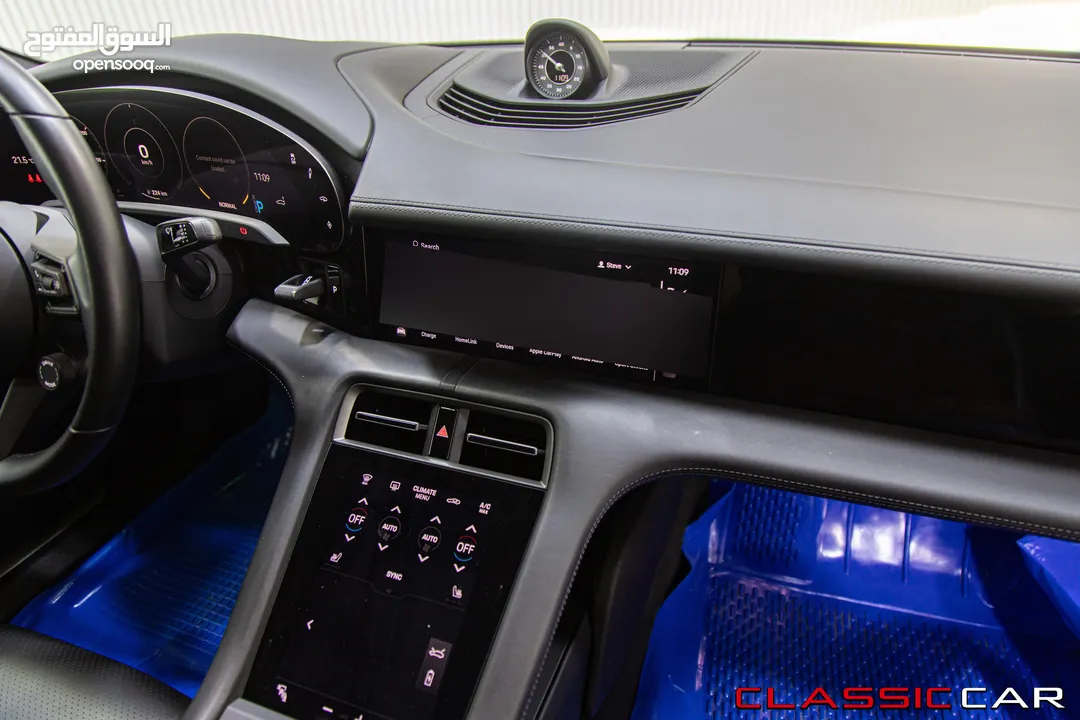 Porsche Taycan Turbo 2021 dual motor   كهربائية بالكامل  Full electric