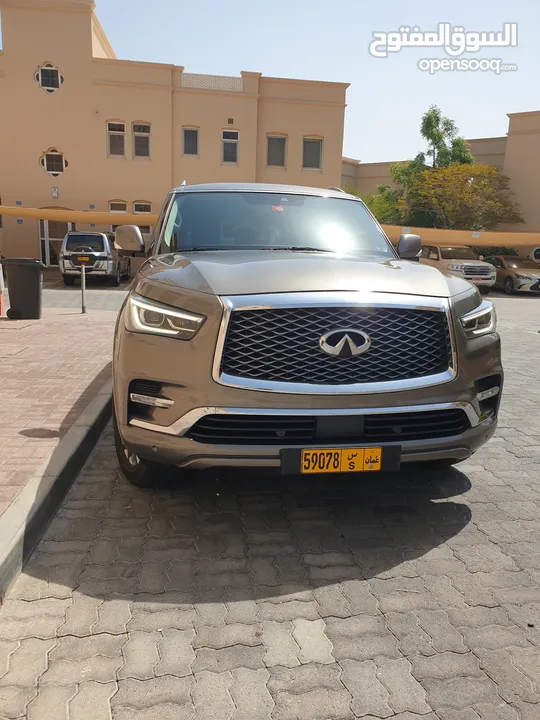 2018 Infiniti  QX80 GCC Top Model