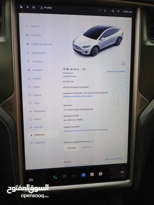Tesla Model X P100D 2020 performance