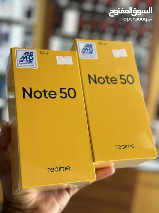 New Realme note 50 4+128Gb Blue