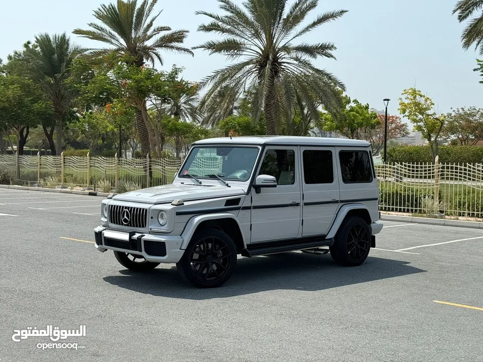 Mercedes-Benz  G-63 Amg  5.50L  V8  139,000 KMS  GCC  2016  MILAGE IS ROLLED BACK