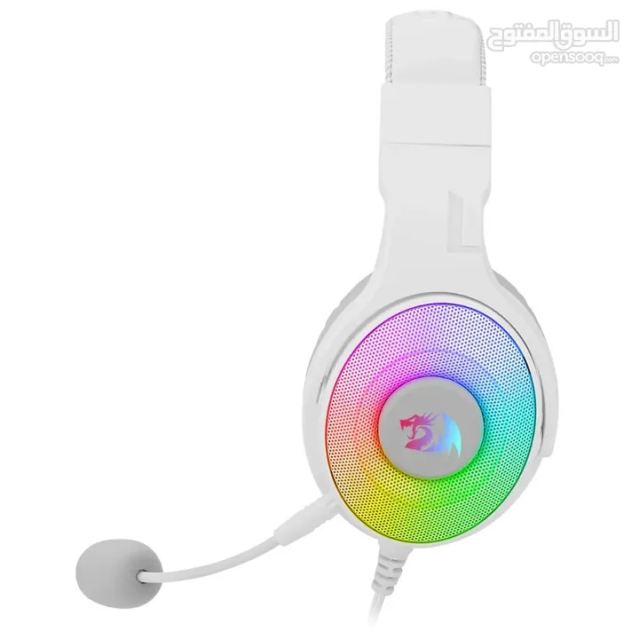 سماعة جديدة PANDORA H350 White RGB Headset