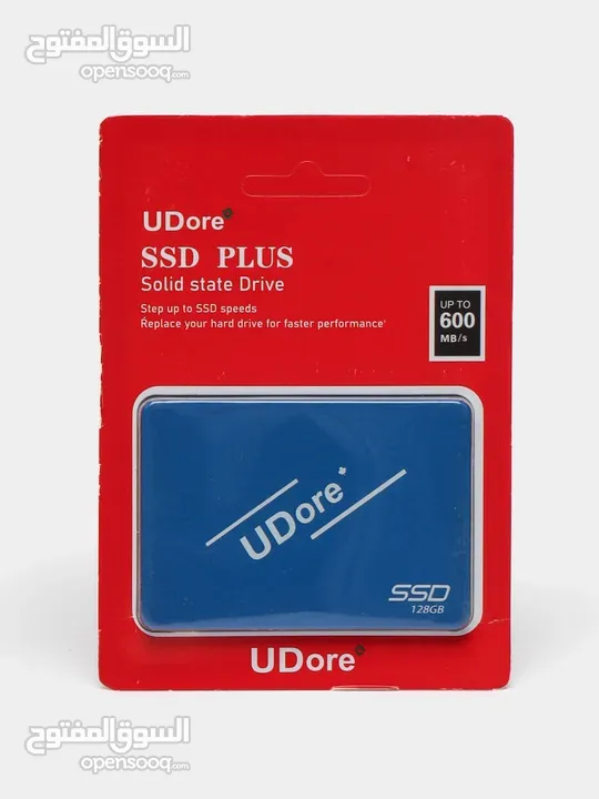 هارد دسك اس اس دي دي داخلي لأجهزة الكومبيوتر و اللابتوب 128GB UDORE 20X SPEED GAMING SSD