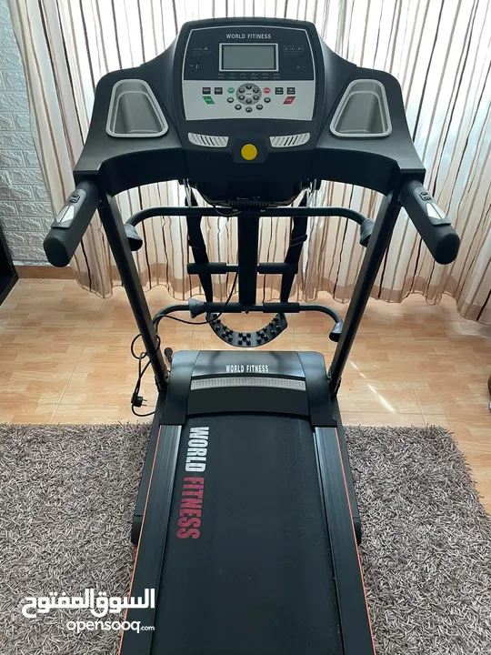 جهاز تريدميل world fitness  مستعمل للبيع