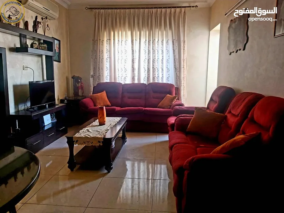 شقة مميزة للبيع في السابع  خلف جمعية خليل الرحمن طابق ثاني 140م تشطيب سوبر ديلوكس