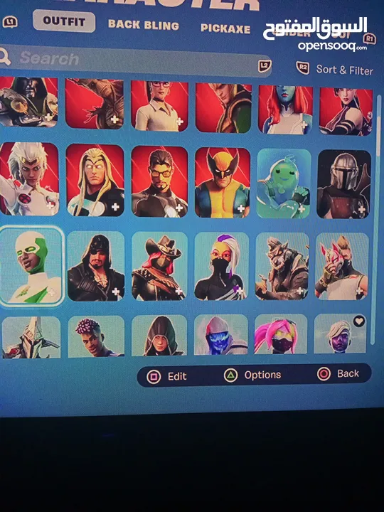 حساب فورت نايت for sale