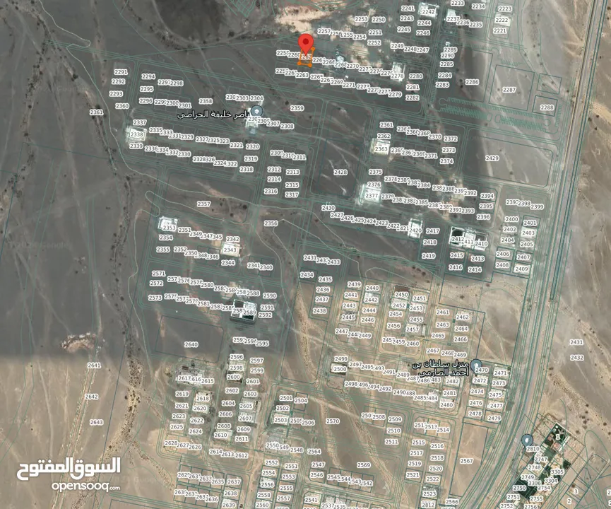 ارض سكنية للبيع في ولاية نخل - مرتفعات نخل مساحة الارض: 600 متر سعر الارض: 8500 ألف ريال عماني