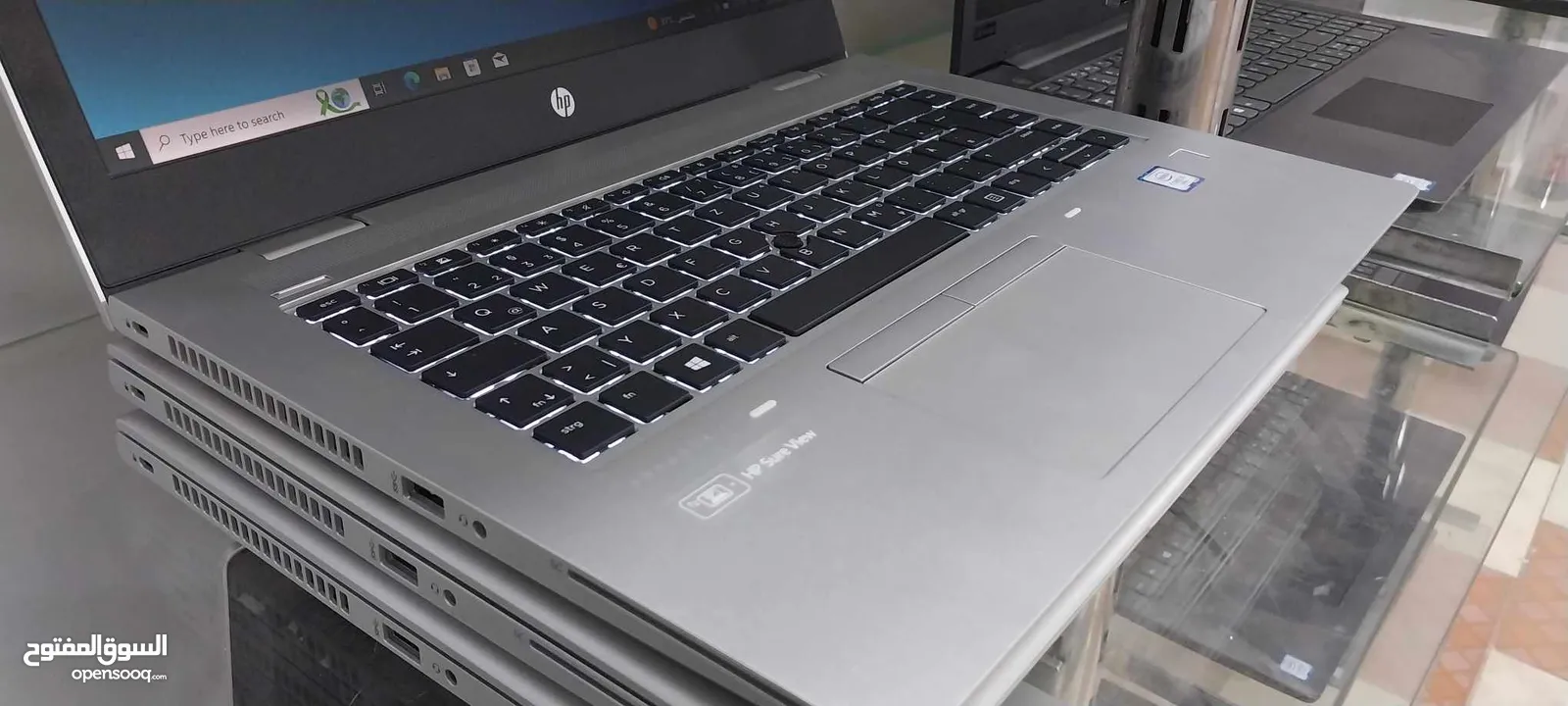 Hp 640 G5 (i5) الجيل التامن برام 16 جيجا فضي اللون شيك جدا و يشيل هاردين