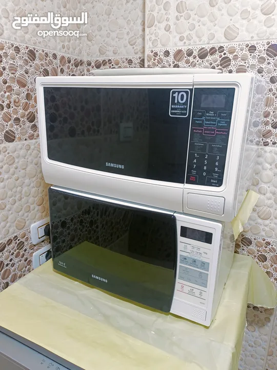 مايكروبف سامسونج عدد 2 صناعه ماليزيه  فحص كامل لا يحتاج صيانه