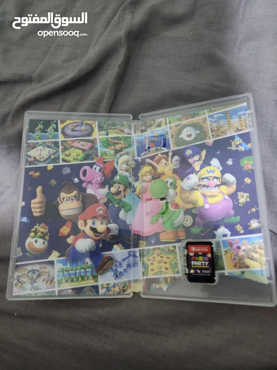 لعبة نينتندو سويتش super Mario party superstarsنينتندو سويتش مع كينترولار