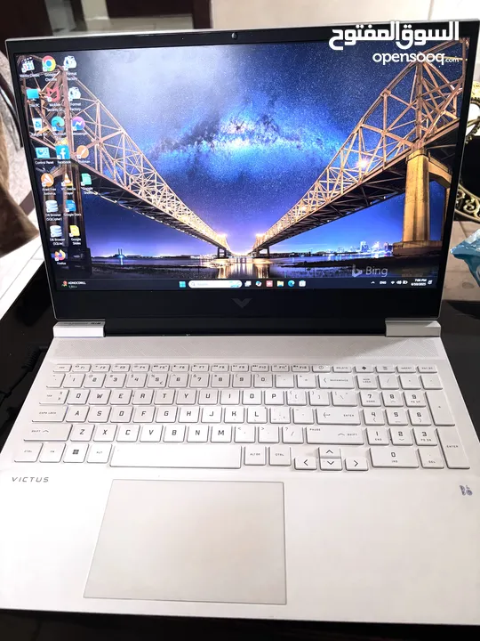 لابتوب للبيع بسعر حرررق Hp Victus   Gaming laptop Core i7 بمواصفات عالية جدا