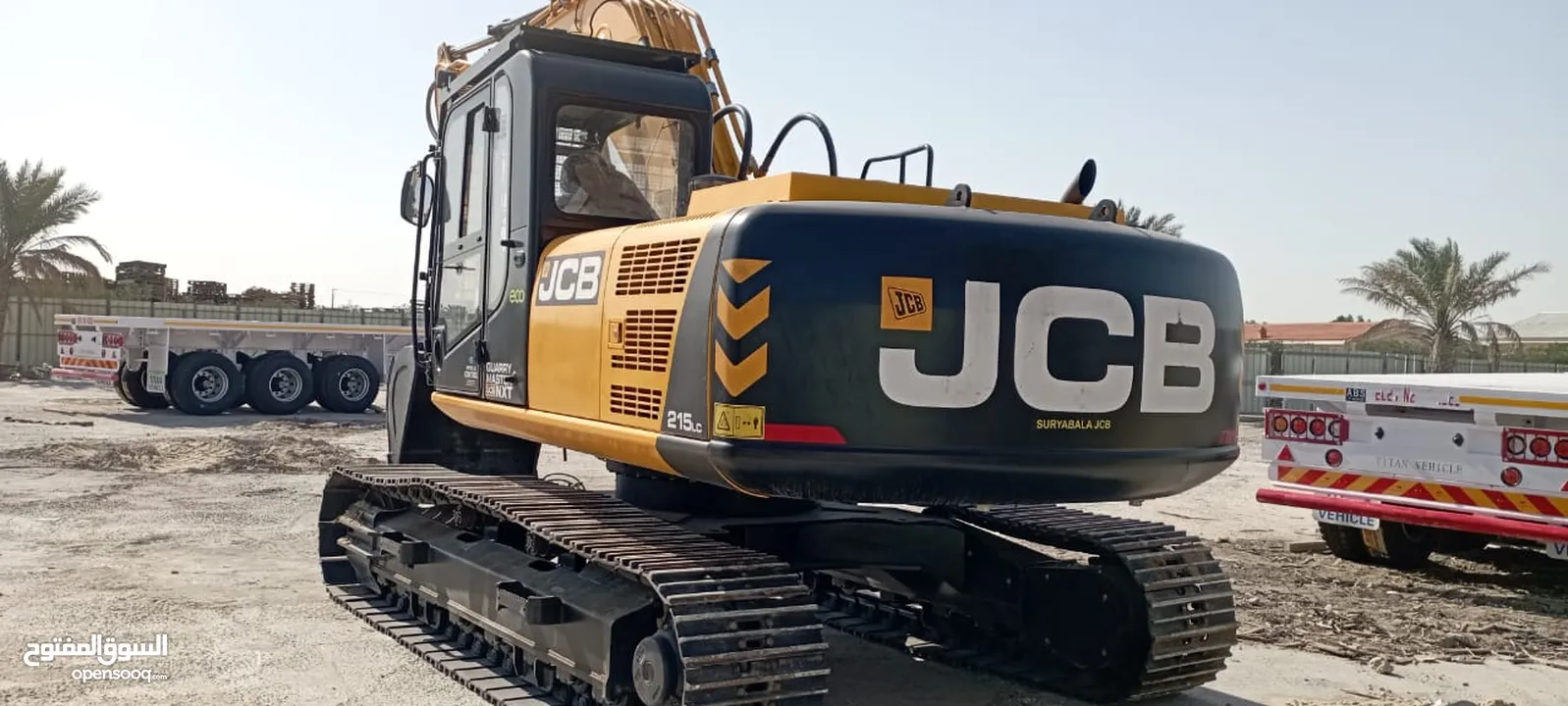 JCB EXCAVATOR BRAND NEW / حفارة JCB جديدة تمامًا